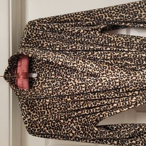 Cheetah Print Robe